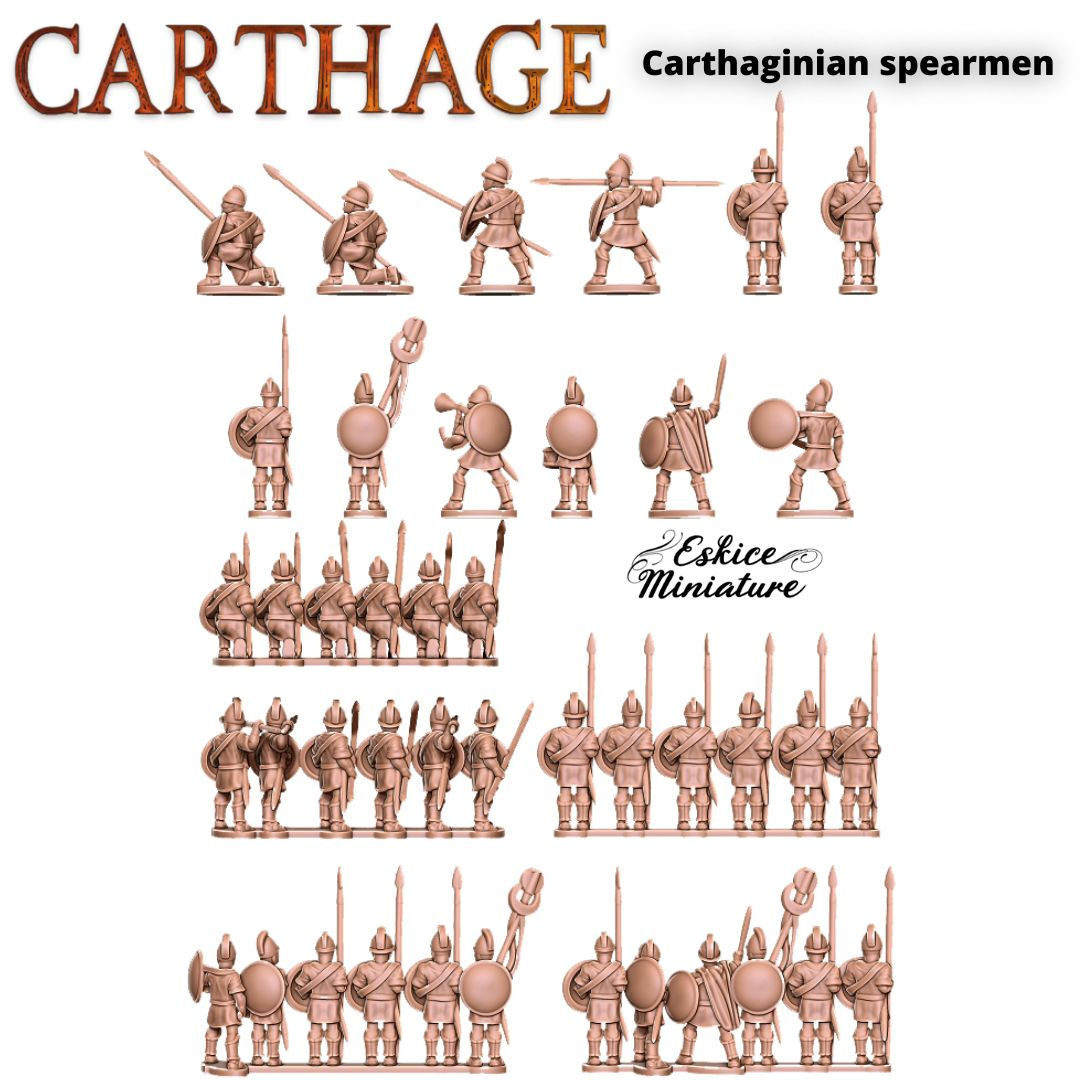Carthaginian Spearmen (15mm)