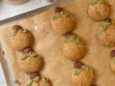 vegan pumpkin spiced cookies