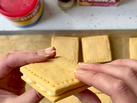 Custard Cream Biscuits Recipe