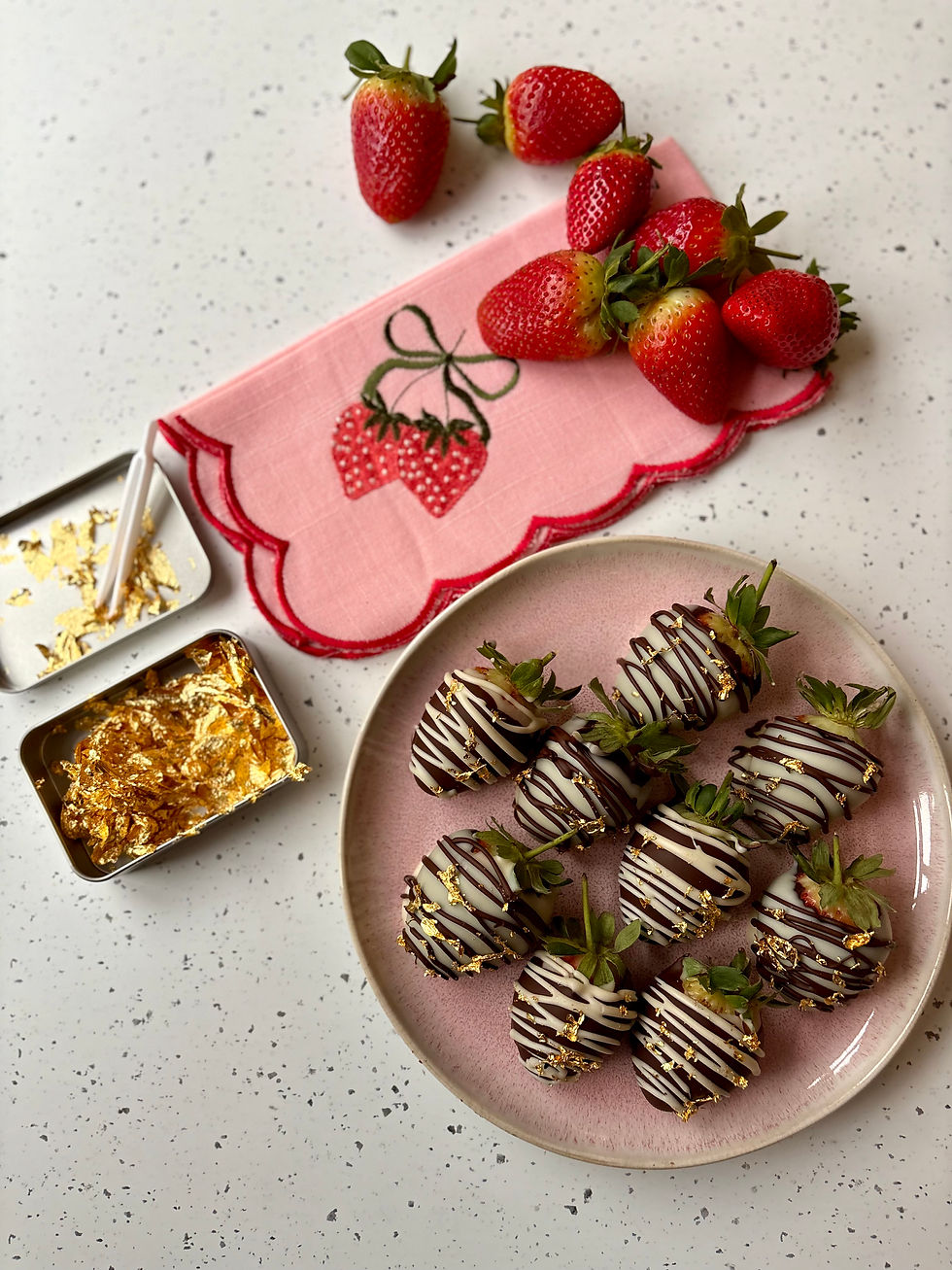 Twice Dipped Chocolate Strawberries Recipe - a TruFru dupe!