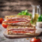 Ham, Cheddar & Tomato