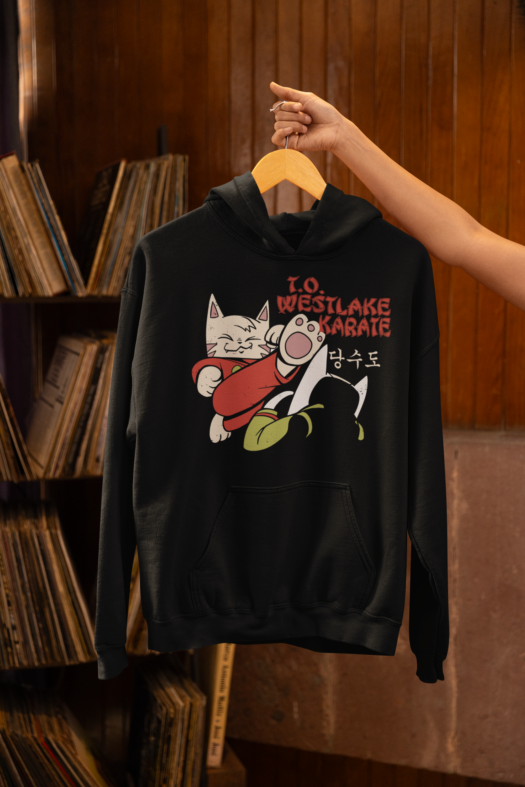 Karate Cats Hoodie