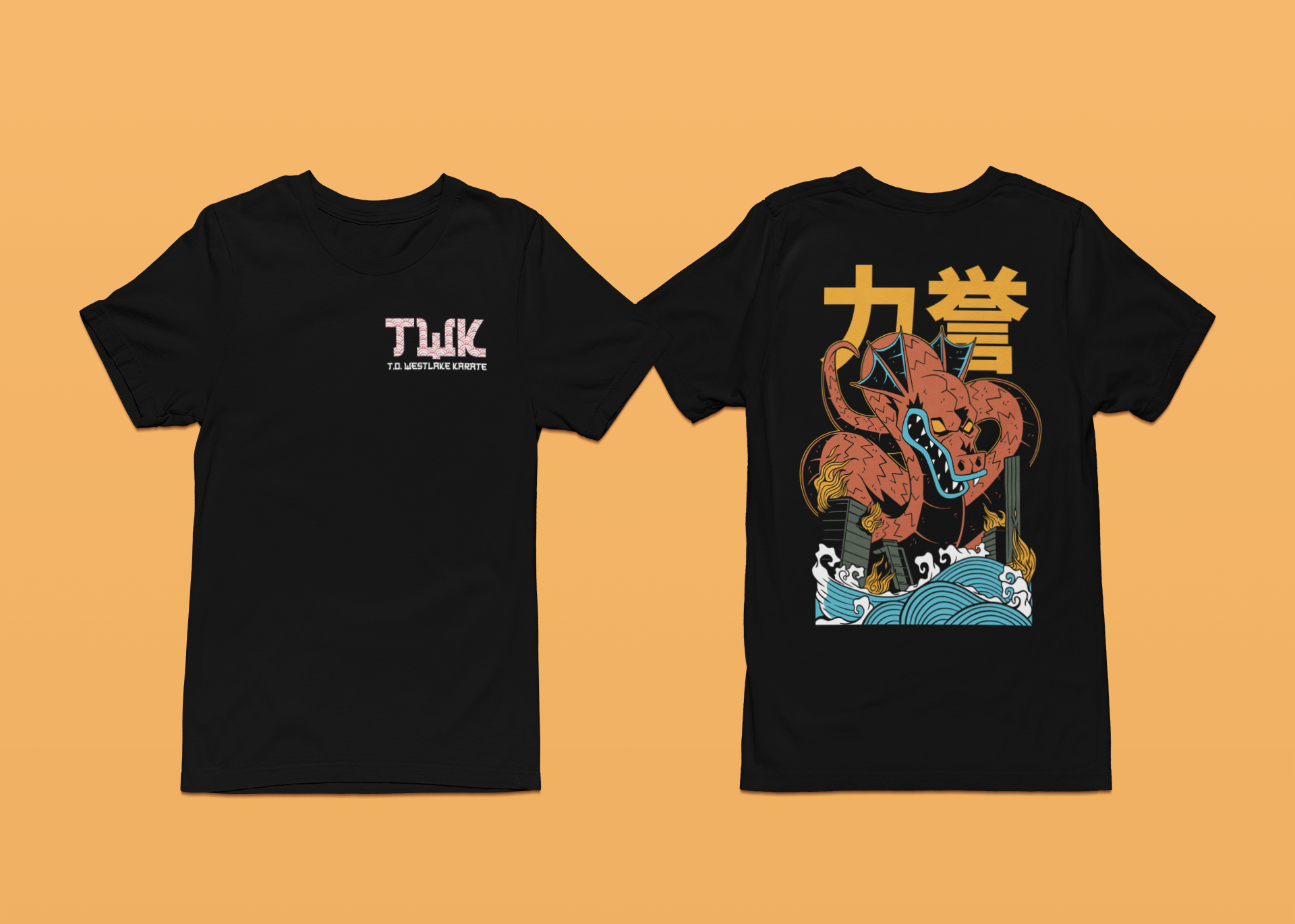 Dragon Attacking City Shirt