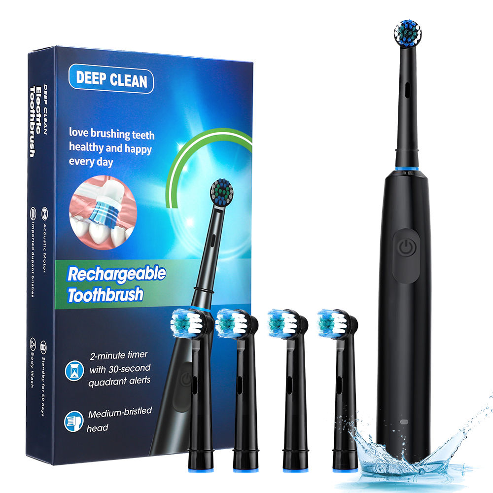USB Rechargeable Waterproof Electric Toothbrush