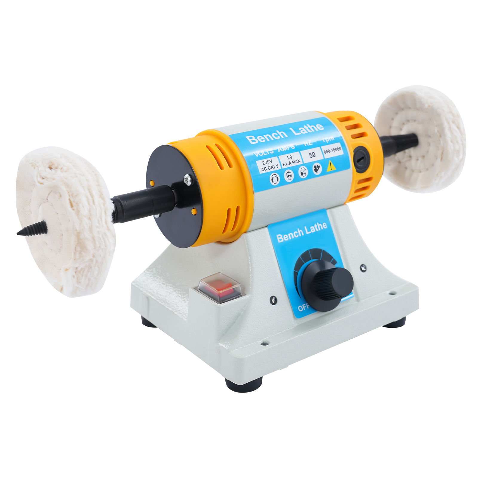 320W Variable Speed Bench Polisher & Grinder
