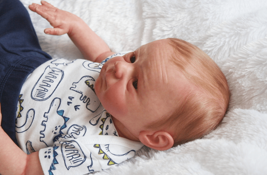 Shows one of my reborn dolls that I made