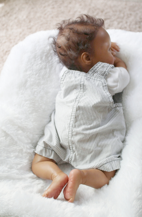 Shows one of my reborn dolls that I made