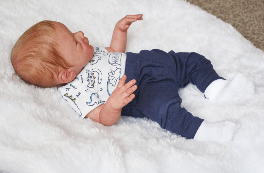 Shows one of my reborn dolls that I made