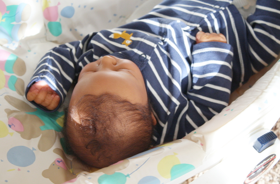 Shows one of my reborn dolls that I made