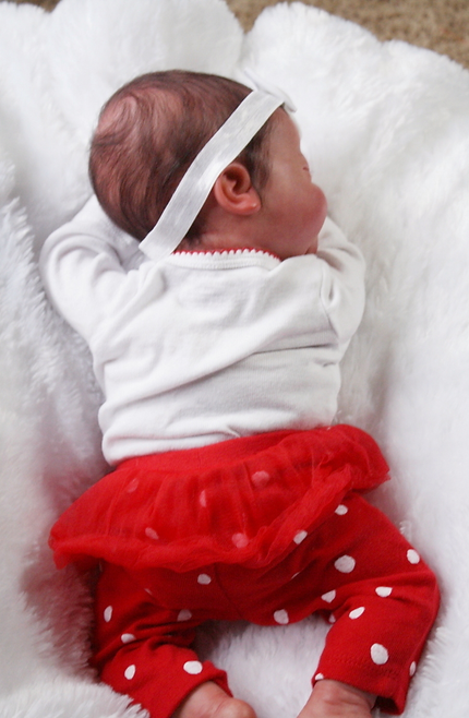 Shows one of my reborn dolls that I made