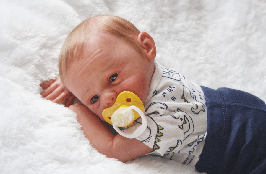Shows one of my reborn dolls that I made