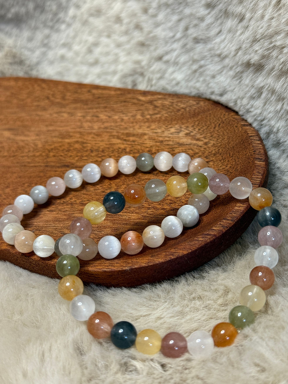 Thumbnail: CELESTIAL THREAD —RABBIT RUTILE QARTZ