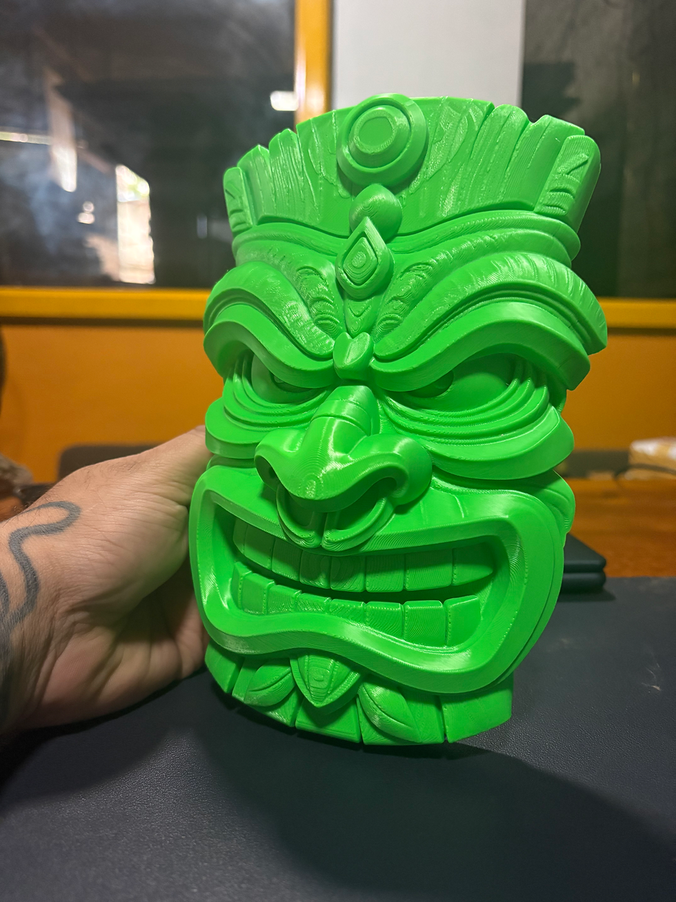 Thumbnail: Tiki Head Decor 15 cm