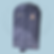 Garment Bag  w Embroidered name/ Sac de rangement avec Nom Brodé