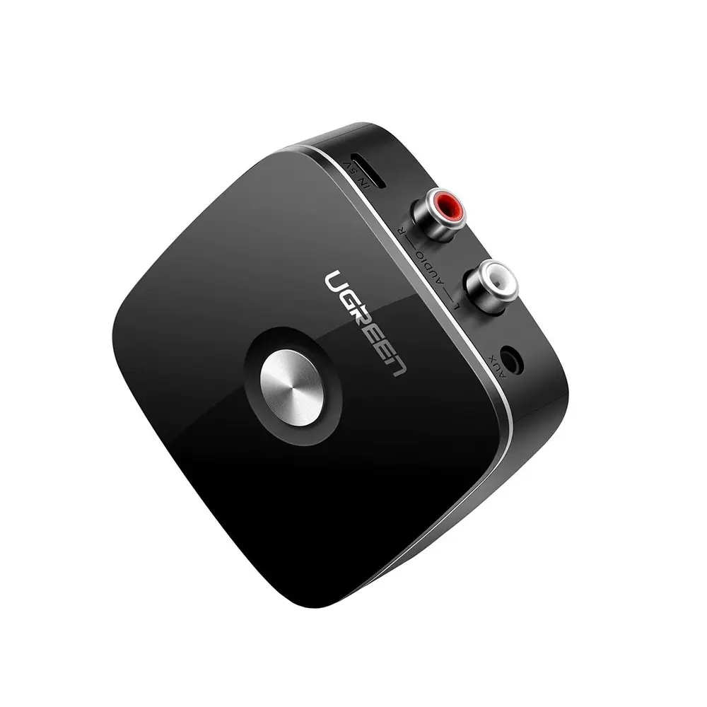 Receptor de Audio Bluetooth 5.0 a RCA o Auxiliar 3.5mm / Tecnología EDR / Recone