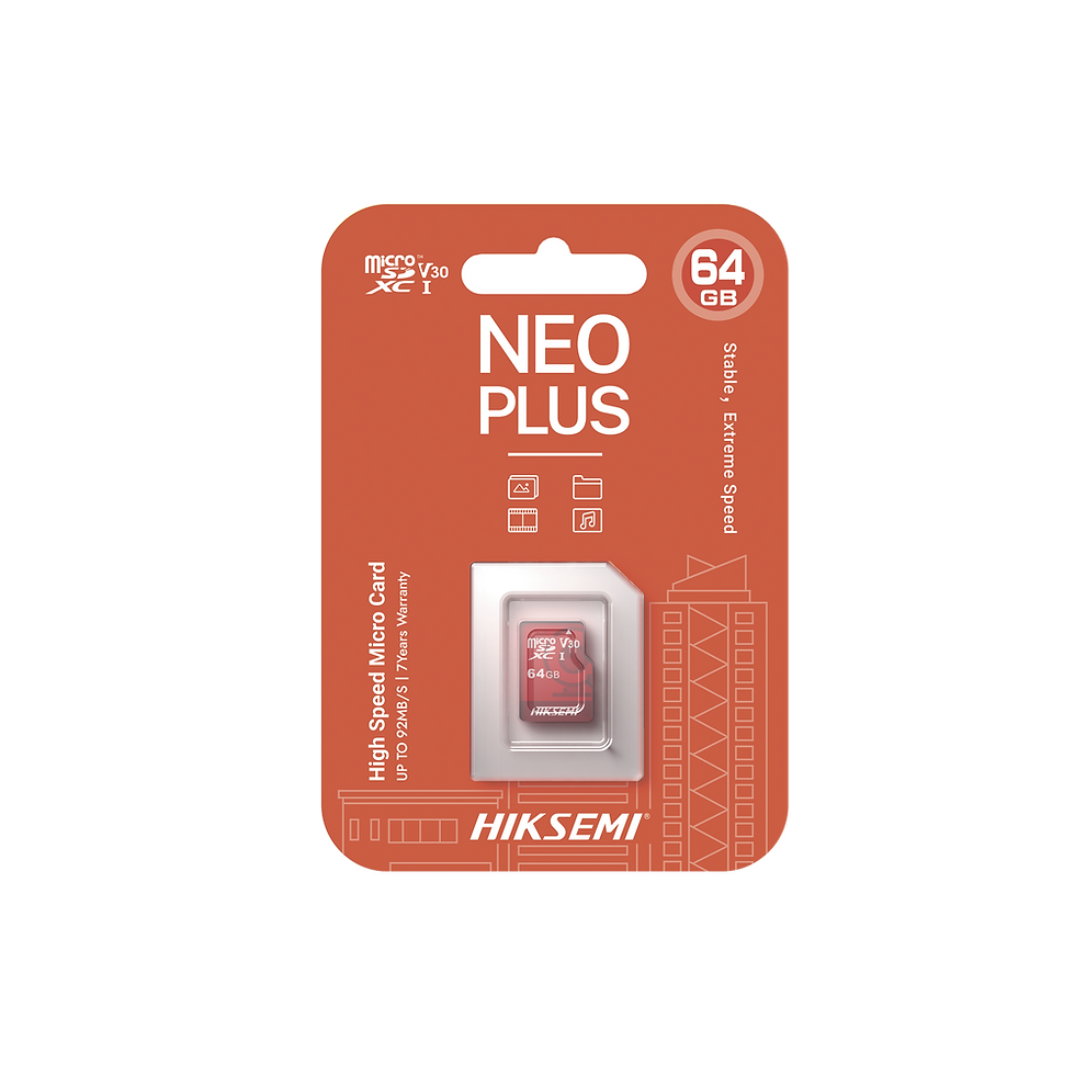 Memoria microSD / Clase 10 de 64GB / Especializada Para Videovigilancia (Uso 24/
