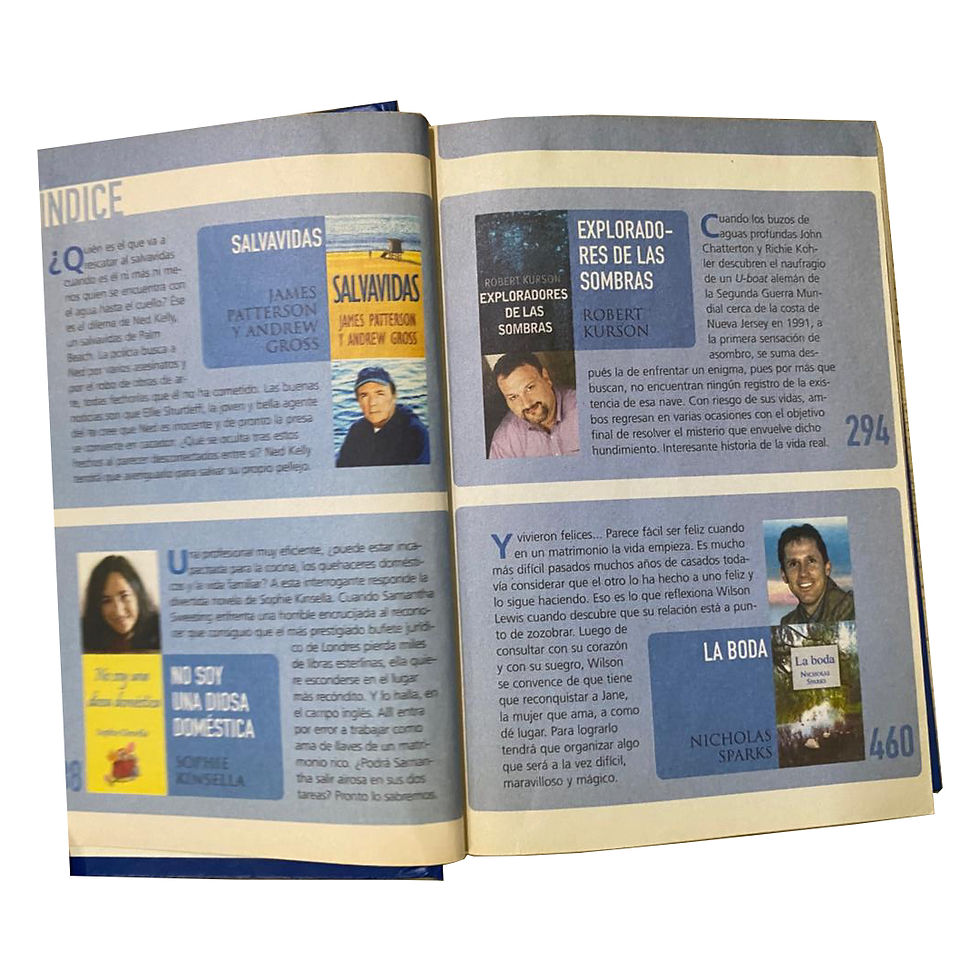 Miniatura: T.D. READER'S DIGEST LIBROS SELECTOS (VARIOS AUTORES) Salvavidas de James Patter