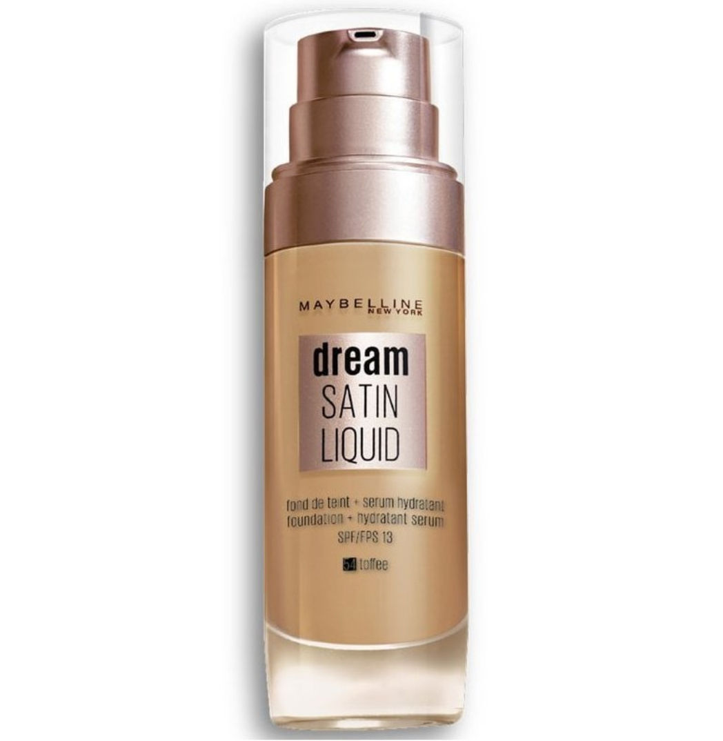 Maybelline Fond de teint Dream Satin liquid 54 Toffee