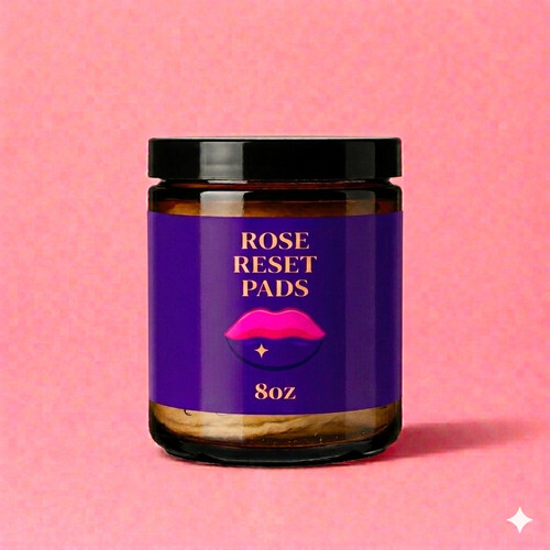 Rose Reset Pads - 2-in-1 Cleanser Wipes | Lipcious Beauty Co