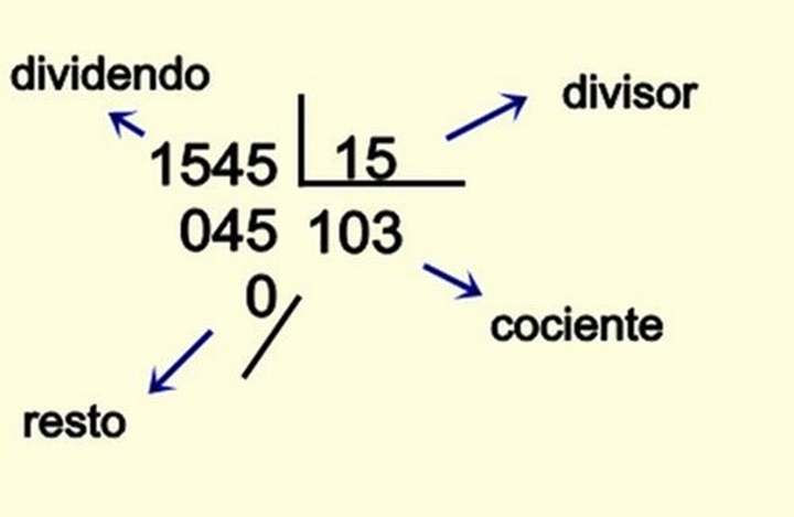 Elementos de una Division