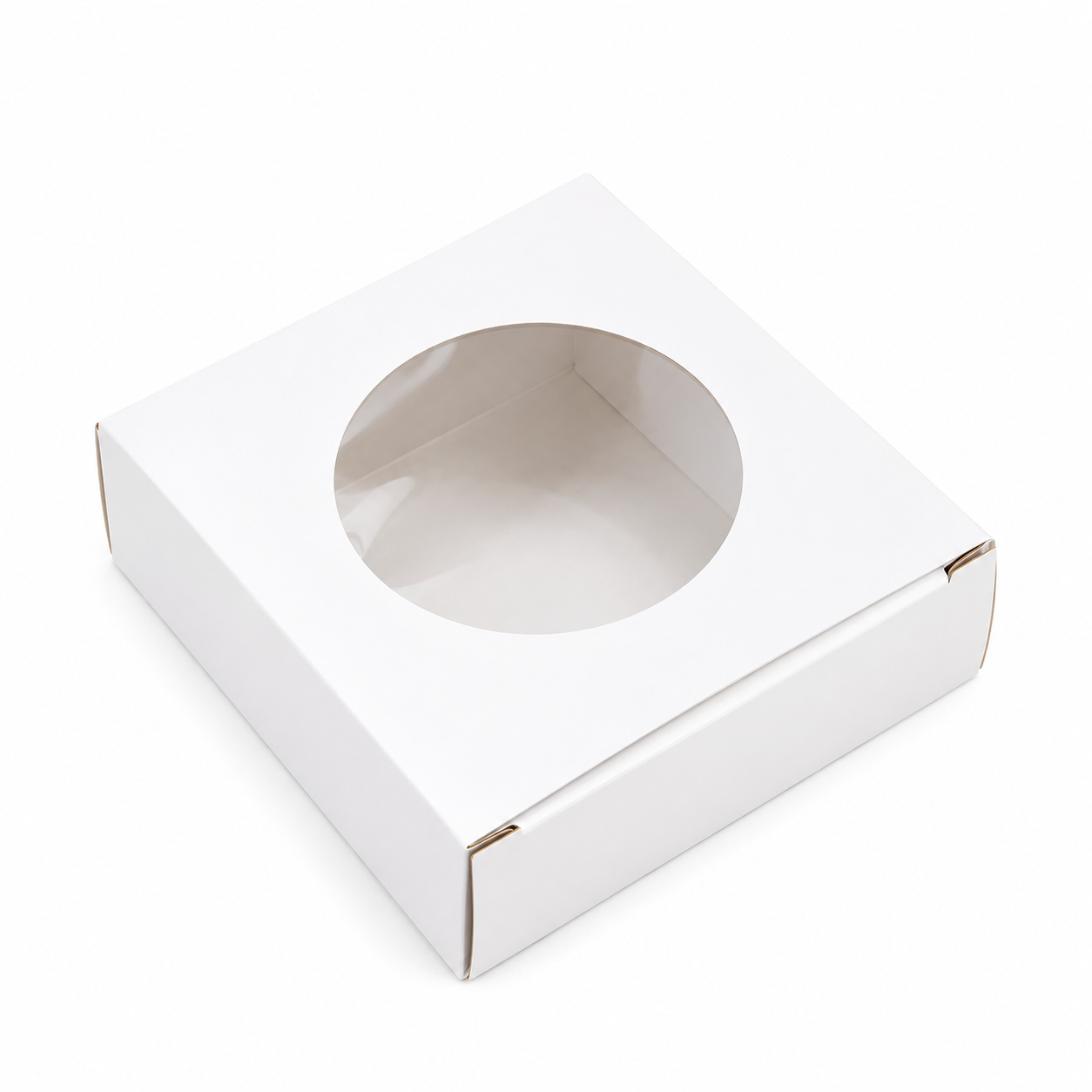 CAJA CON VISOR 8X8X3 CM - PK091