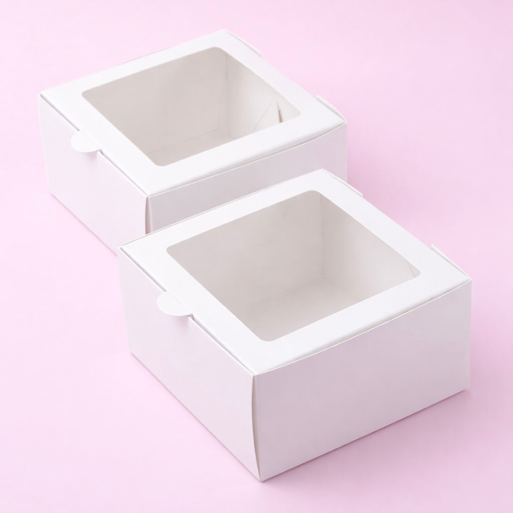 CAJA MINI CON VISOR 13,5X13,5X8 - PK010