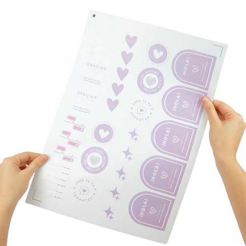 STICKERS LILA | Packit E A S