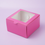 Miniatura: CAJA MINI C/ VISOR FUCSIA 13,5X13,5X8 -  PK010.21