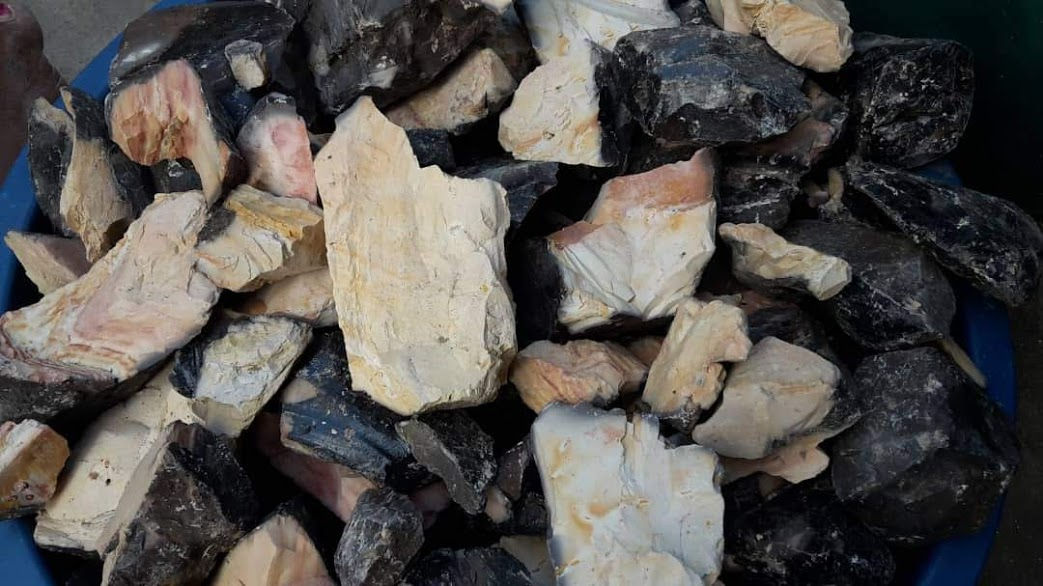 Smoked Abidjan kaolin 1000g (1Kg)