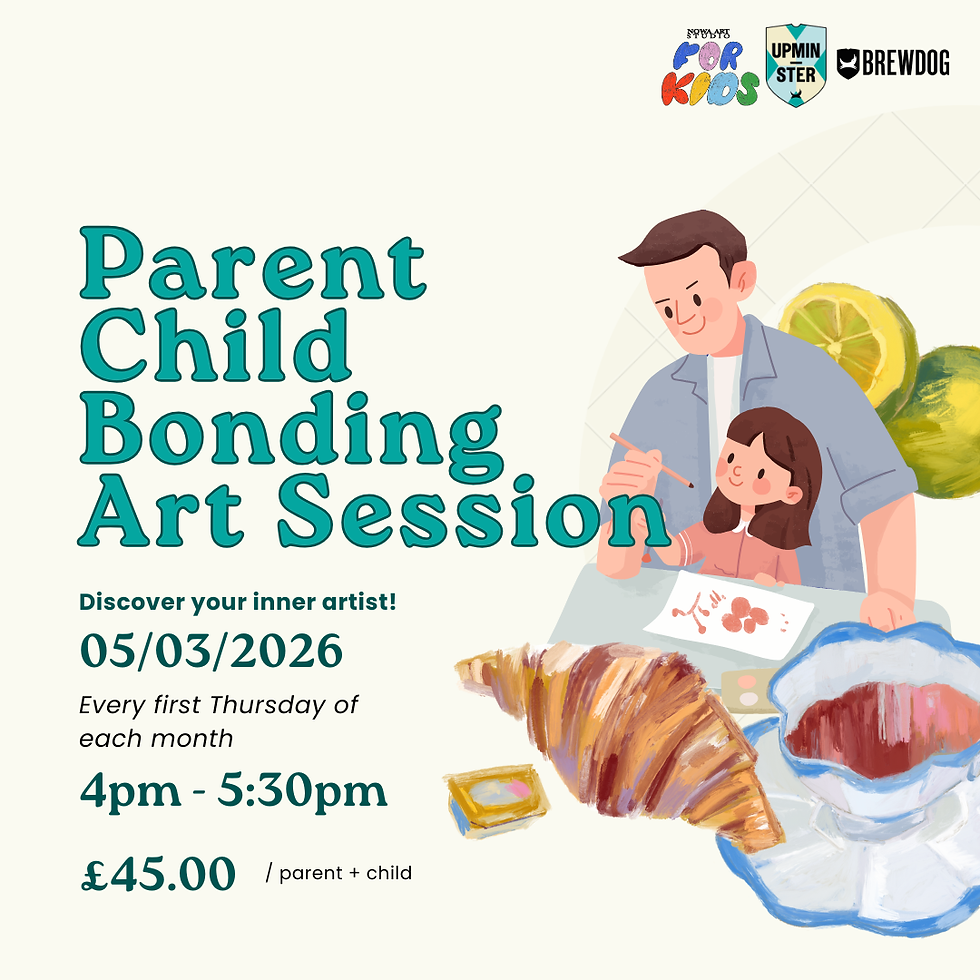 Parent Child Bonding Art Session - Brewdog