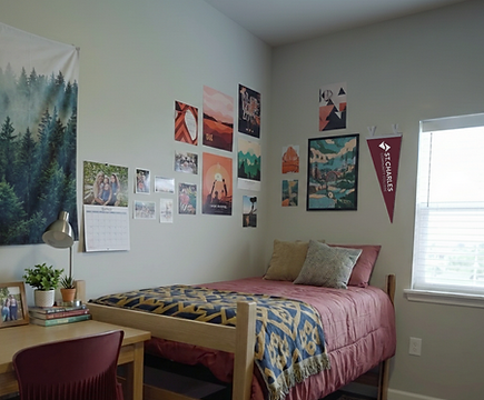 Campus Lake Decorated Bedroom