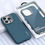 Küçük resim: Blueo Premium Leather Phone Case with Magnetic Kılıf Apple iPhone