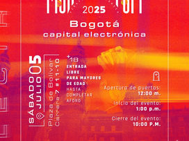 Llega la fiesta electrónica a cielo abierto en Bogotá, Monumentum 2025