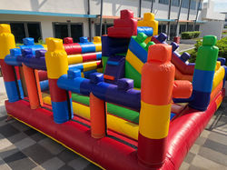 Buliding Block Bouncy Castle