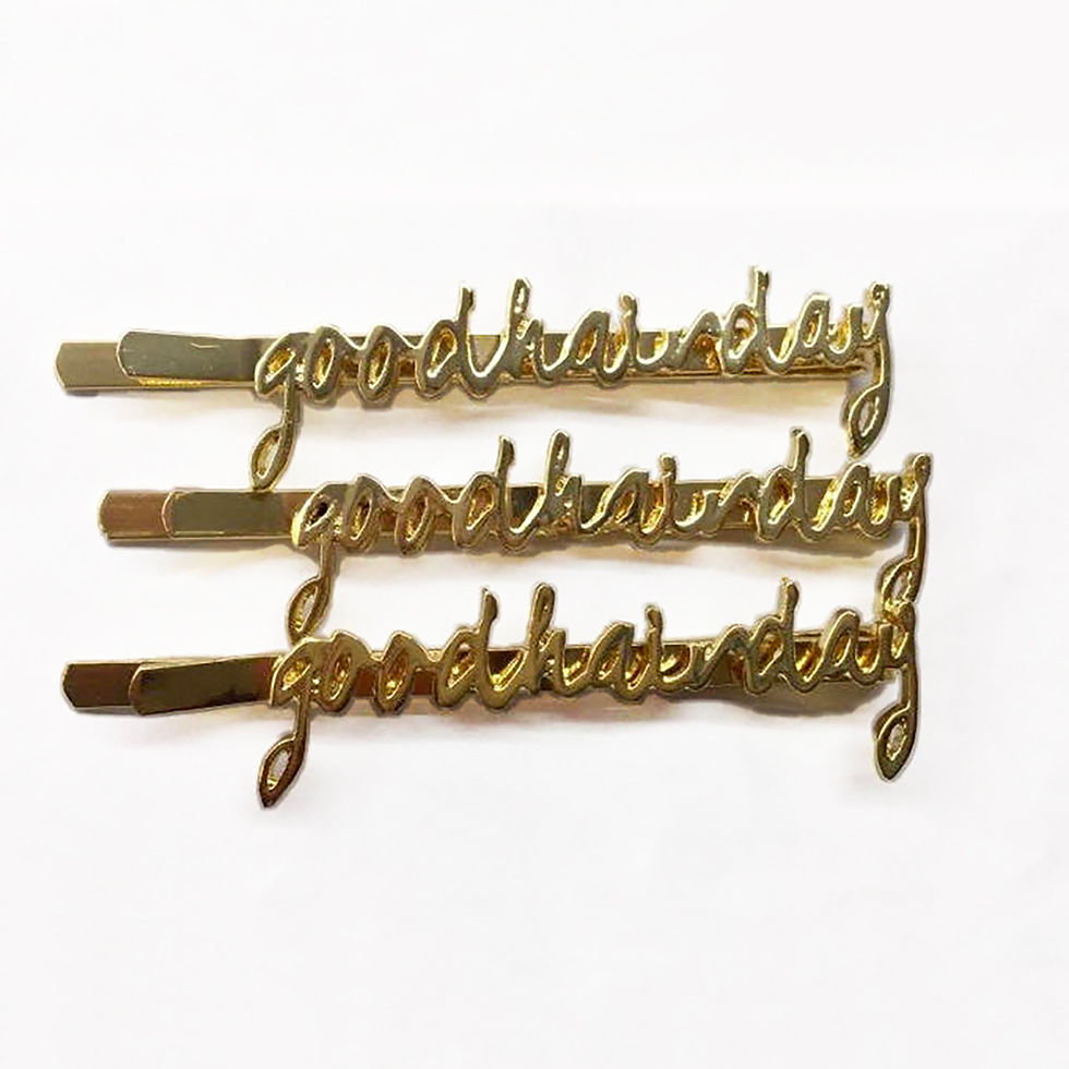 Thumbnail: Custom Letter Hair Clip