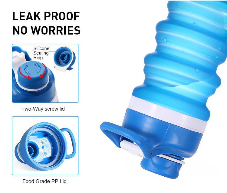 Thumbnail: Travel Collapsible Water Bottle