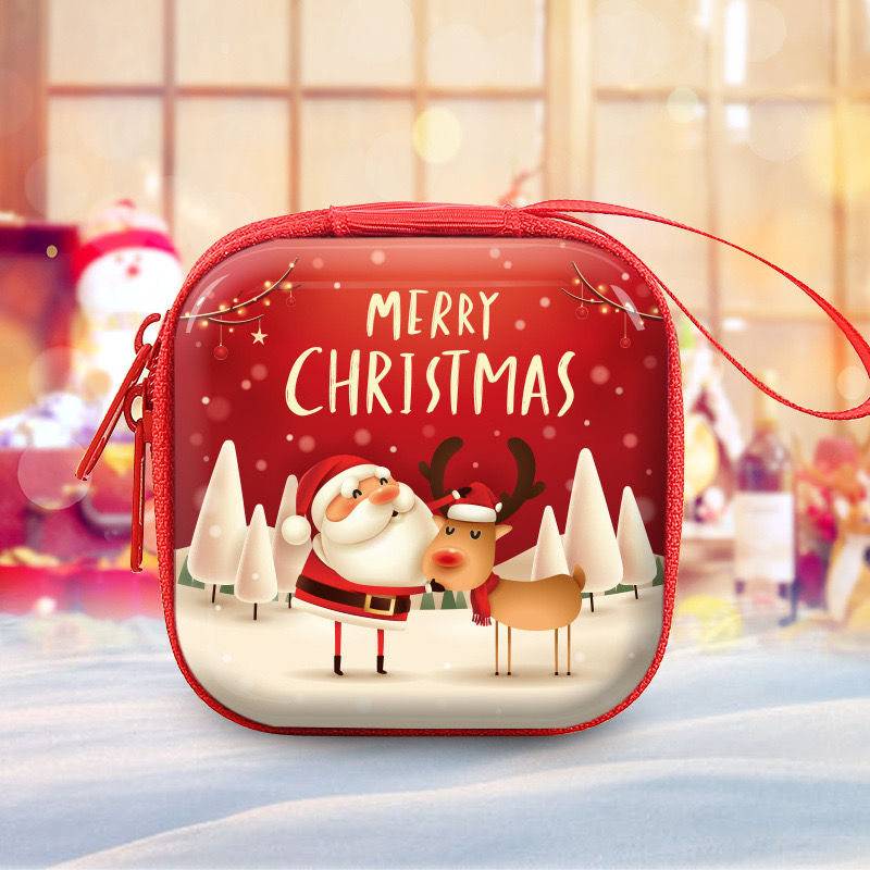 Thumbnail: Christmas Zipper Coin Pouch