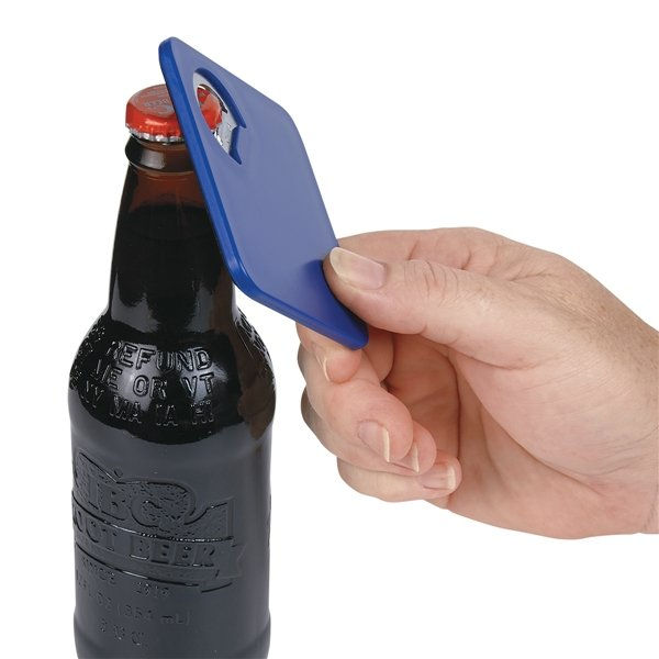 Thumbnail: Square Coaster With Bottle Opener