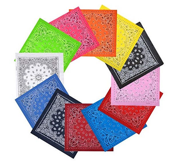 Thumbnail: Custom Paisley Square Bandana