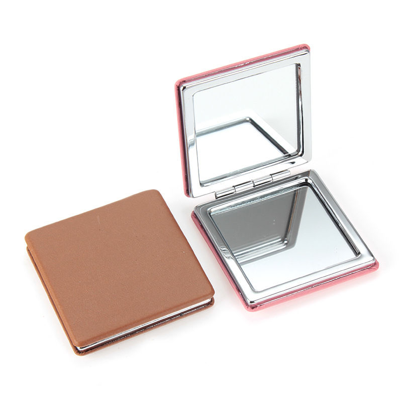 Thumbnail: PU Leather Folding Mirror- Square