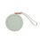Thumbnail: Silicone Zipper Round Purse with Strap