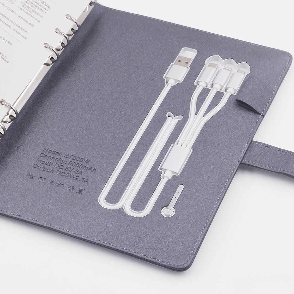 Thumbnail: Tech Portfolio with Wireless Phone Charger