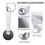 Thumbnail: Stainless Steel Measuring Spoons, Set of 6