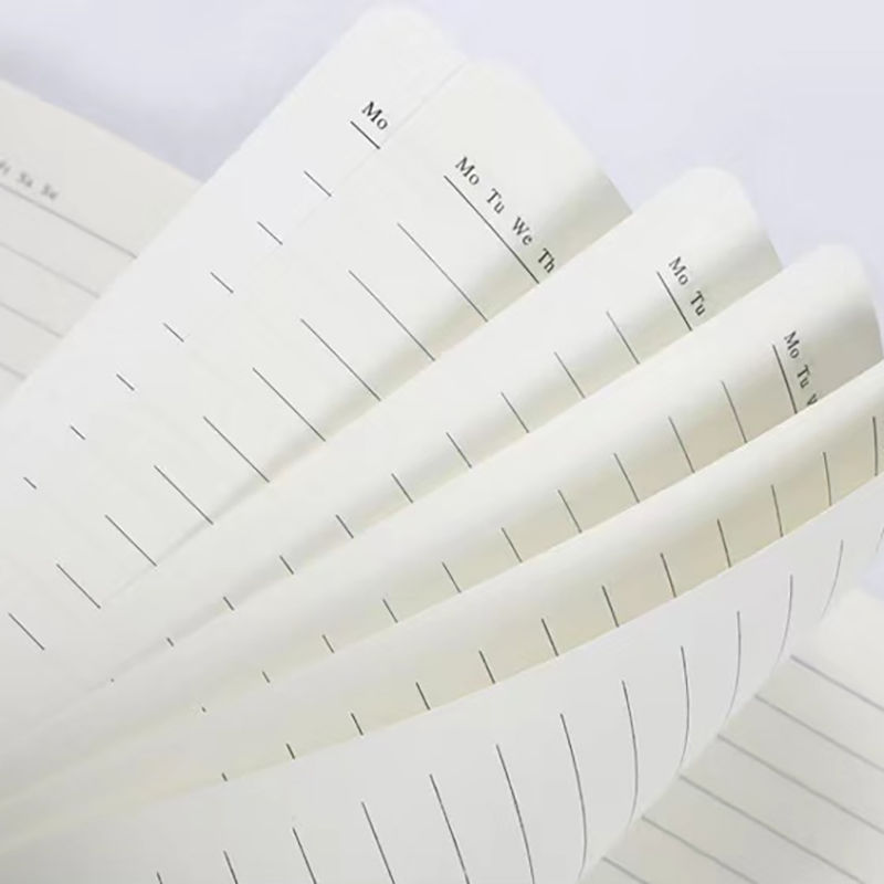 Thumbnail: PU Leather Magnetic Clip A5 Notebook