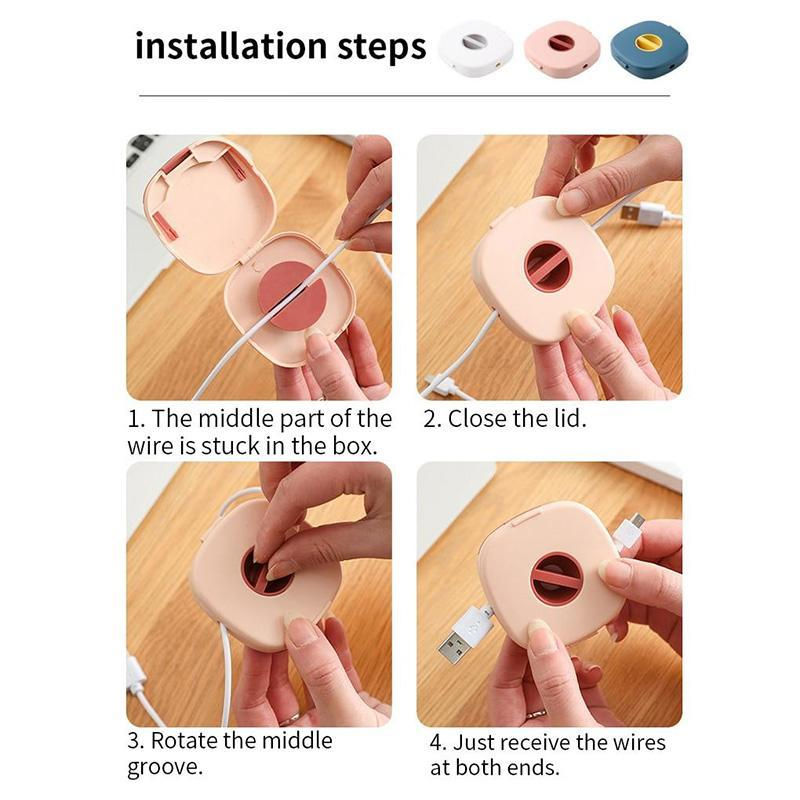 Thumbnail: Cable Winder with Phone Stand