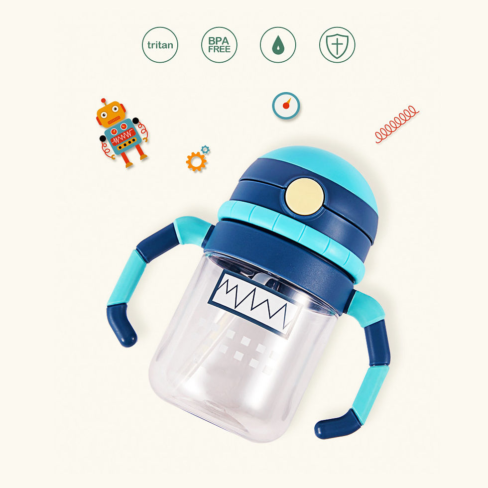 Thumbnail: Kids Robot Water Bottle