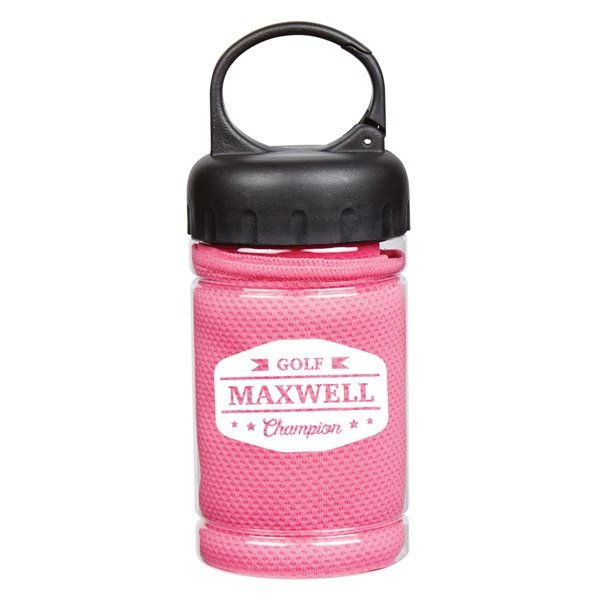 Thumbnail: Cooling Towel in Carabiner Case