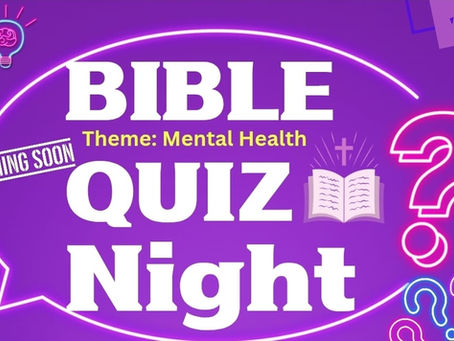 Mental Health Bible Quiz: What I Didn't Know 