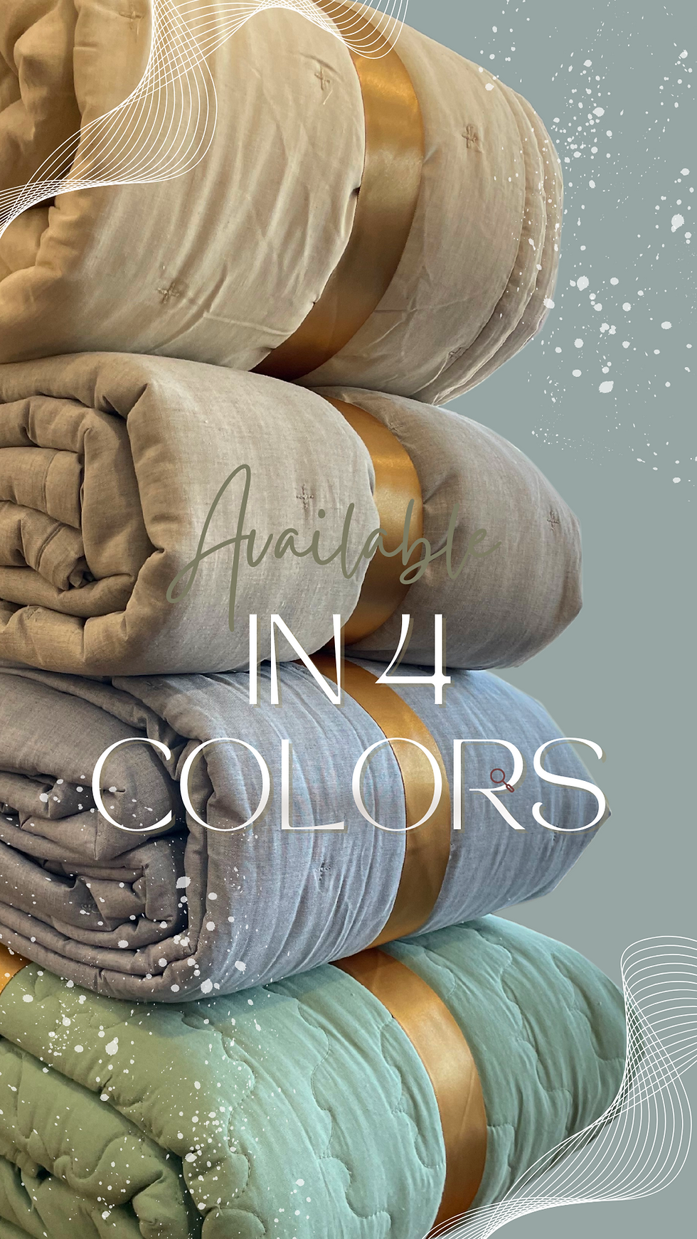 Thumbnail: All Weather Comforter : Ivory