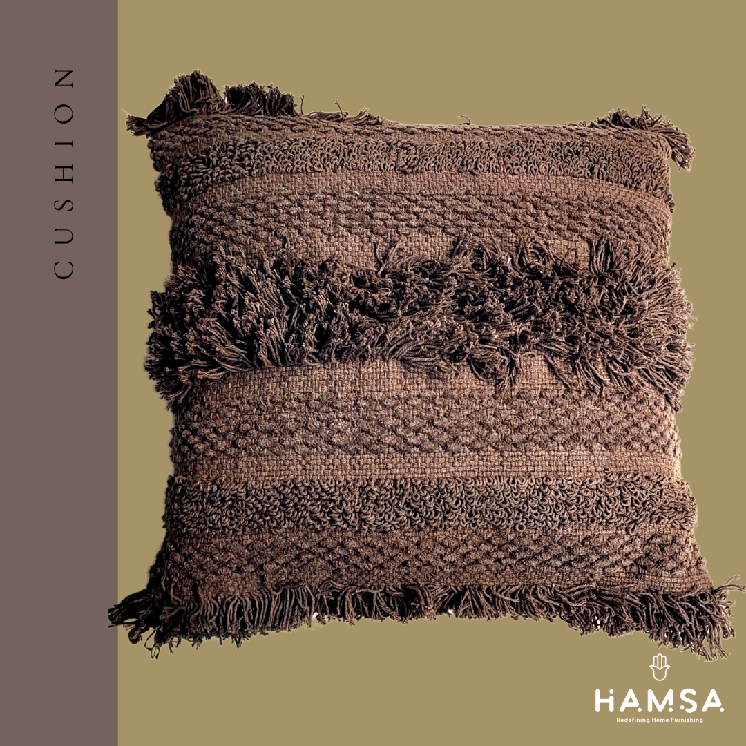 Boho brown Cushion Cover